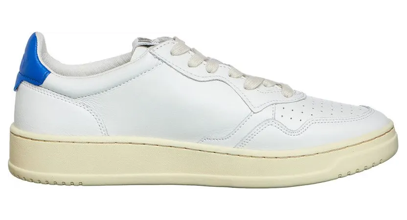 Autry Medalist Low Leather / Leather White / Princess Blue (AULMLL46) (3)