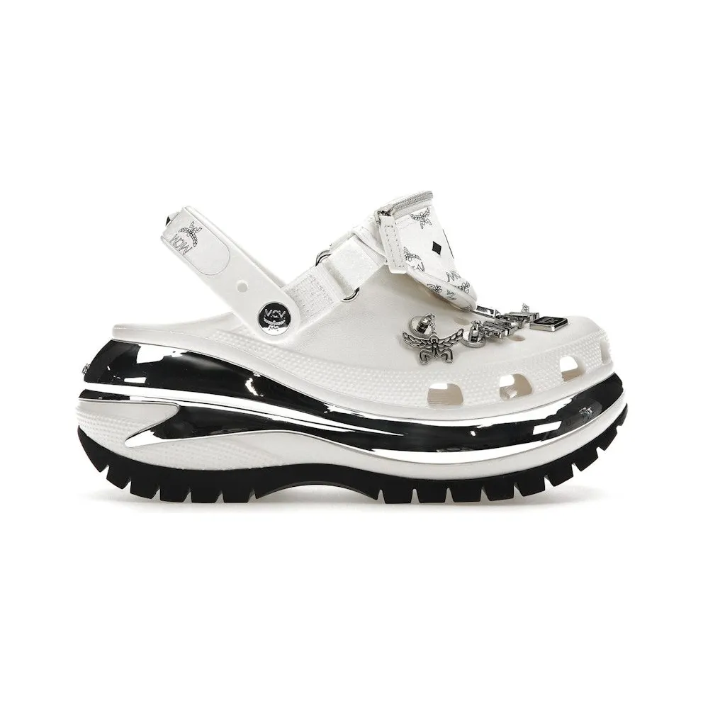 Crocs Classic Mega Crush Clog MCM Belt Bag White (209357-100)