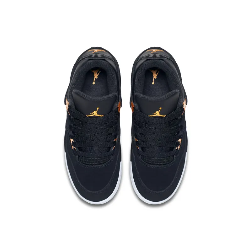 Jordan 4 Retro Royalty (PS) Black/Metallic Gold-White (308499-032)