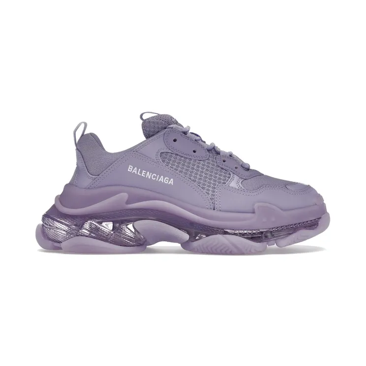 Balenciaga Triple S Clear Sole Purple (W) (544351W2GA15890)
