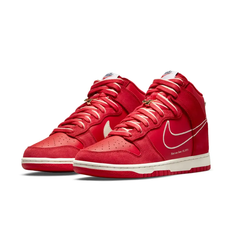 Nike Dunk High First Use (2021) – “University Red / Sail” (DH0960-600)