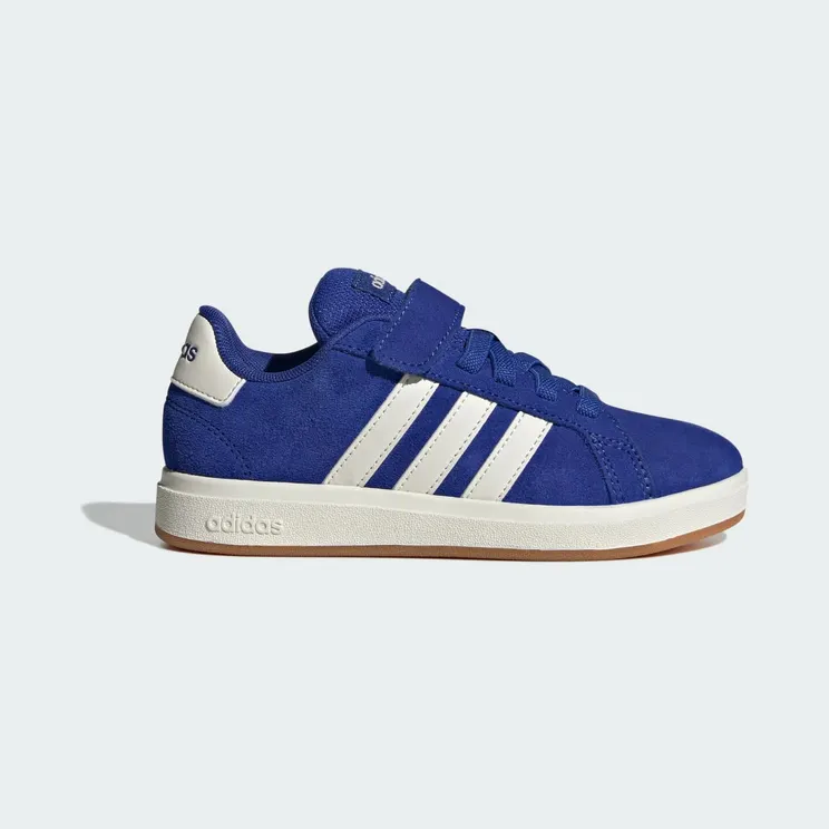 Adidas Grand Court 00s “Semi Lucid Blue / Off White / Gum” (JH6180)