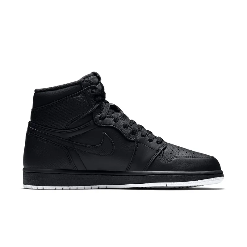 Jordan 1 Retro Black Perforated Black/White-Black (555088-002)