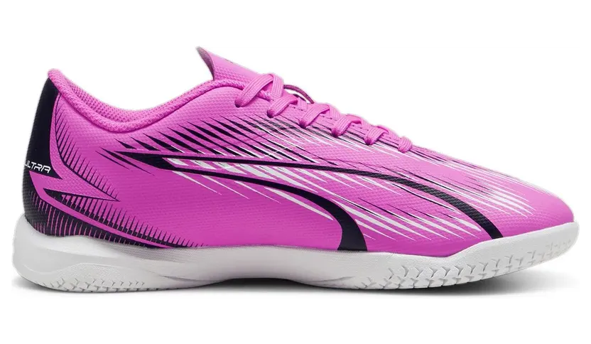 Puma Ultra Play It Junior Kinder Hallenschuhe, rosa, Größe 34 (107780)