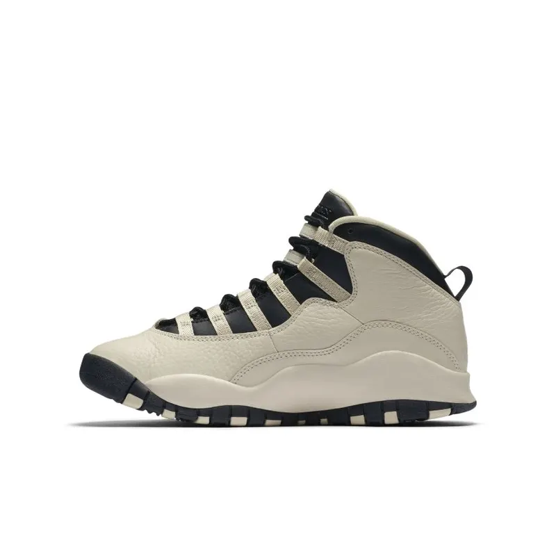 Jordan 10 Retro Heiress Pearl (GS) Pearl White/Black-Black (832645-207)
