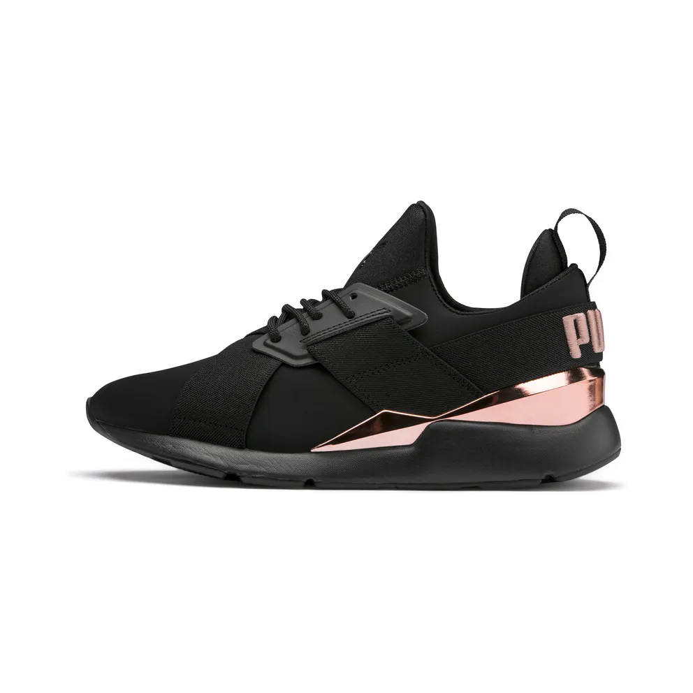 Puma Muse Metal Black Rose Gold (W) Black/Rose Gold (367047-01)