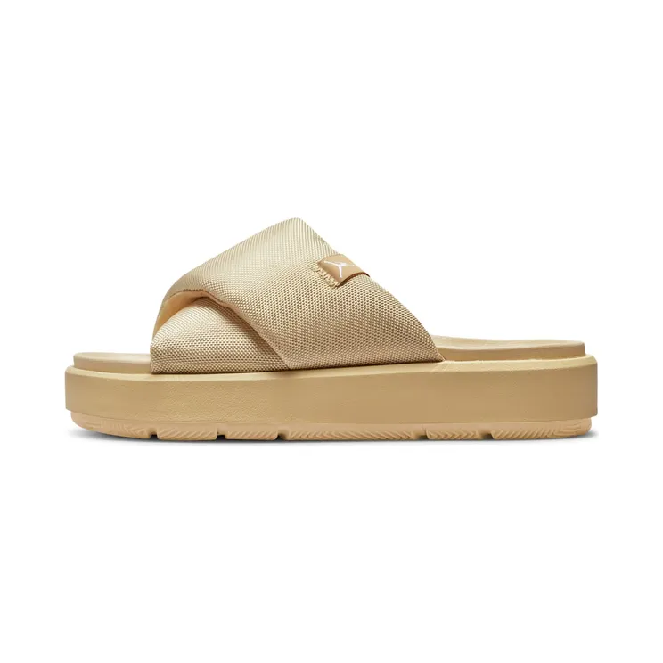 Jordan Sophia Slippers Brown “Sesame / White” (DD9277-212)
