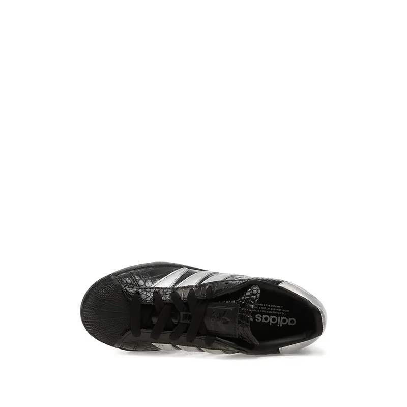 Adidas Superstar II Silver-tone Stripes “Black/Silver” (HQ9303)