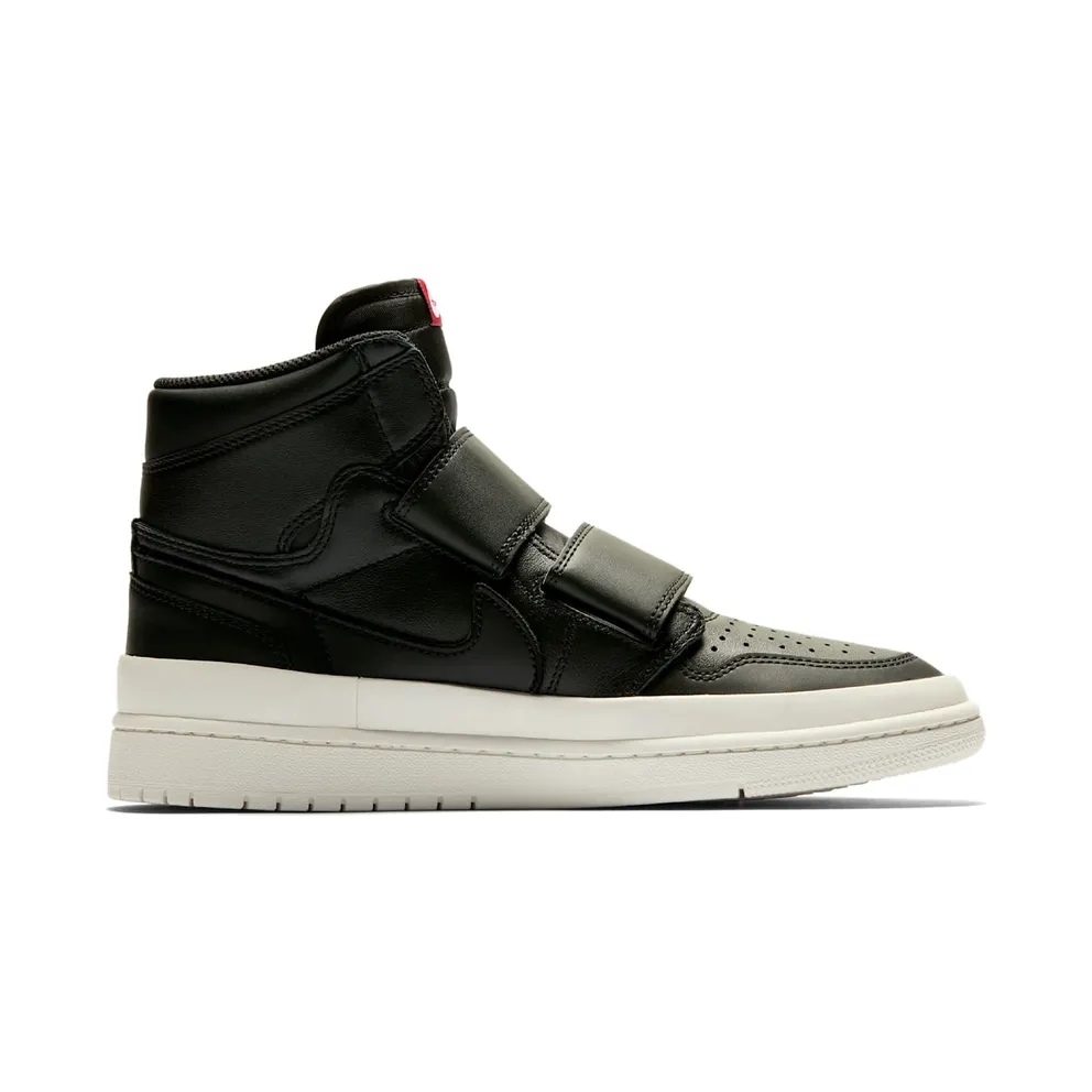 Jordan 1 Retro High Double Strap Black Sail Black/Gym Red-Sail-Gym Red (AQ7924-001)