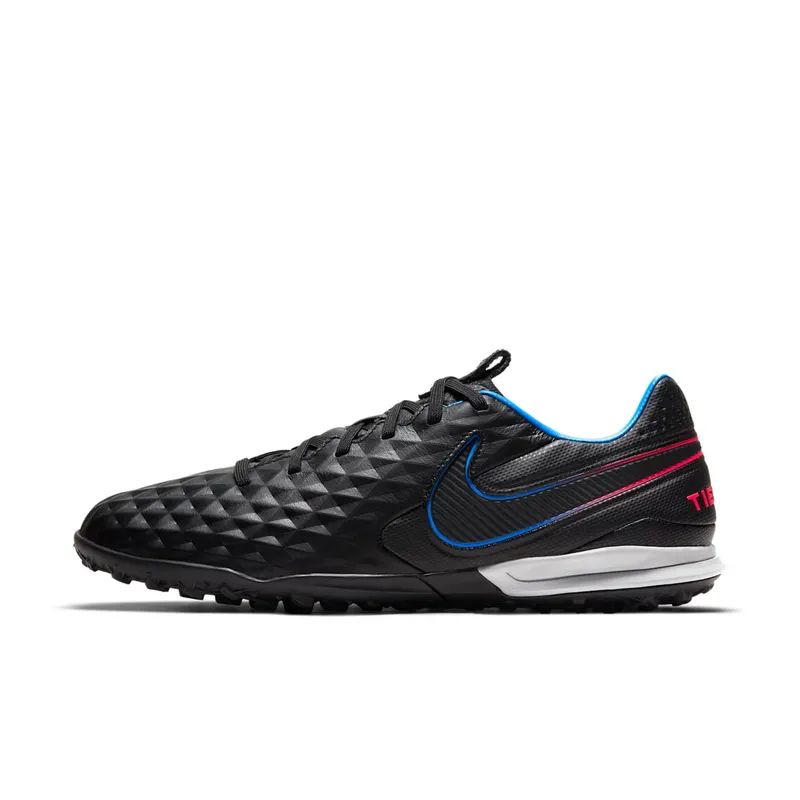 Nike Tiempo Legend 8 Pro TF Black Siren Red Photo Blue (AT6136-090)