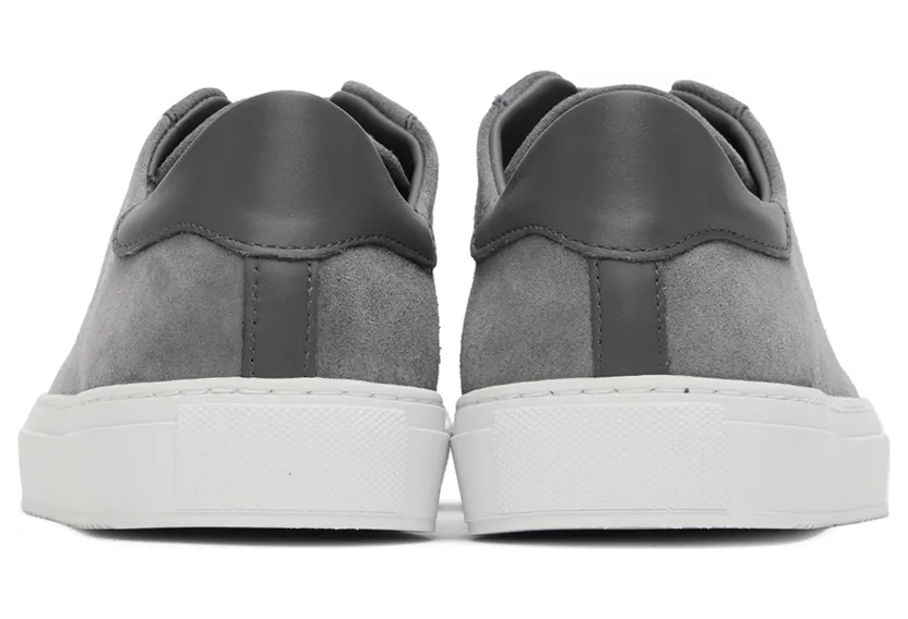 Axel Arigato Grey Suede Clean 90 Sneakers (28583) (2)