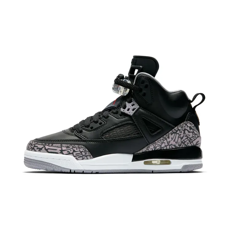 Air Jordan Spizike BG “Black / Cement Grey / White / Varsity Red” (317321-034)