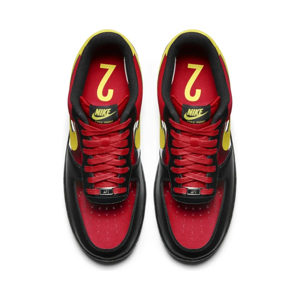 Nike Air Force 1 Low Kyrie Irving Black Red Black/Tour Yellow-University Red (687843-001)