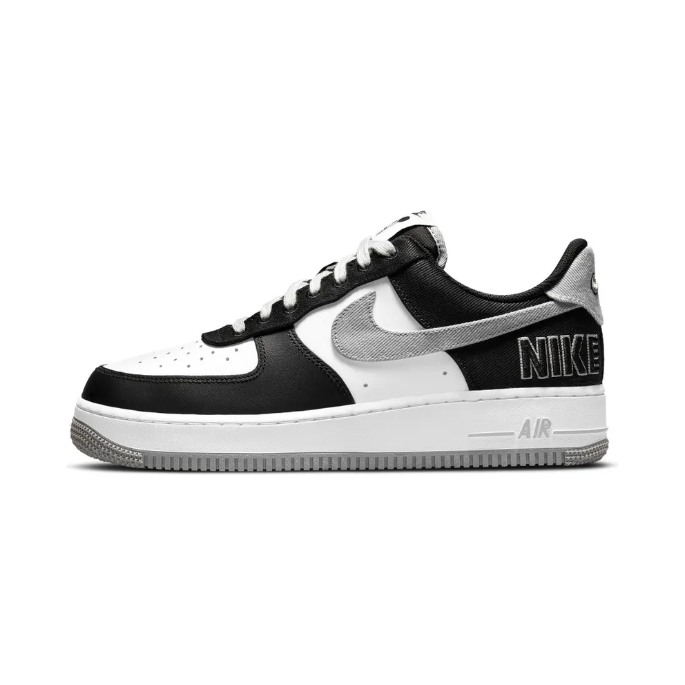 Nike Air Force 1 LV8 EMB ‘Black Flat Silver’ (2021) (CT2301-001)