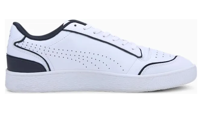 Puma Ralph Sampson Lo Perforated Outline Wit/Blauw (374070-03)