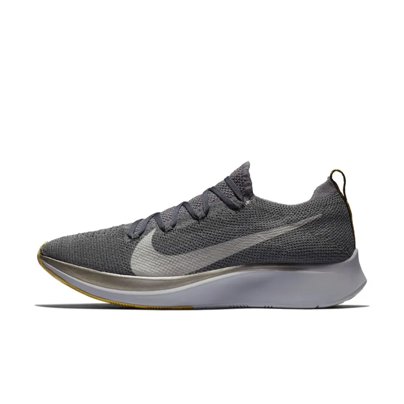Nike Zoom Fly Flyknit Dark Grey Dark Grey Black Atmosphere Grey Metallic Pewter (AR4561-002)