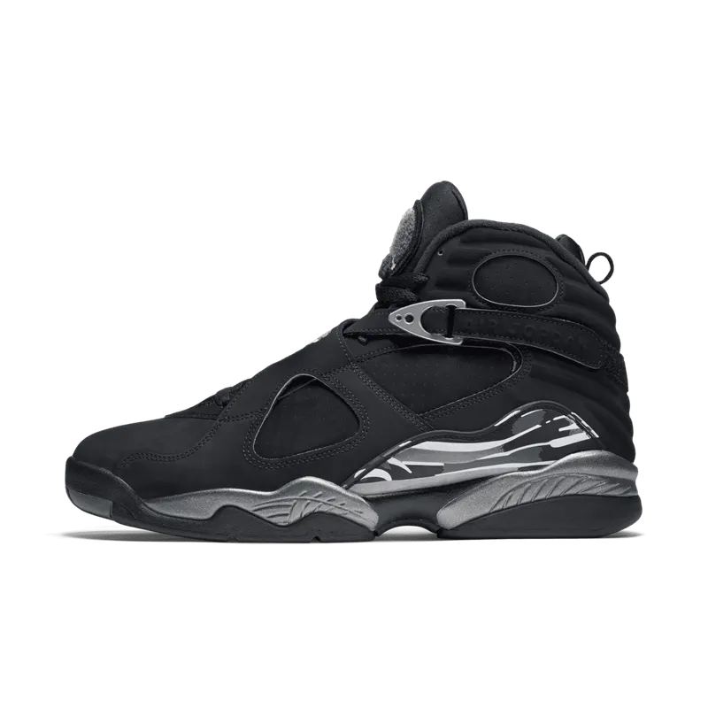 Jordan 8 Retro Chrome (2015) Black/White-Light Graphite (305381-003)