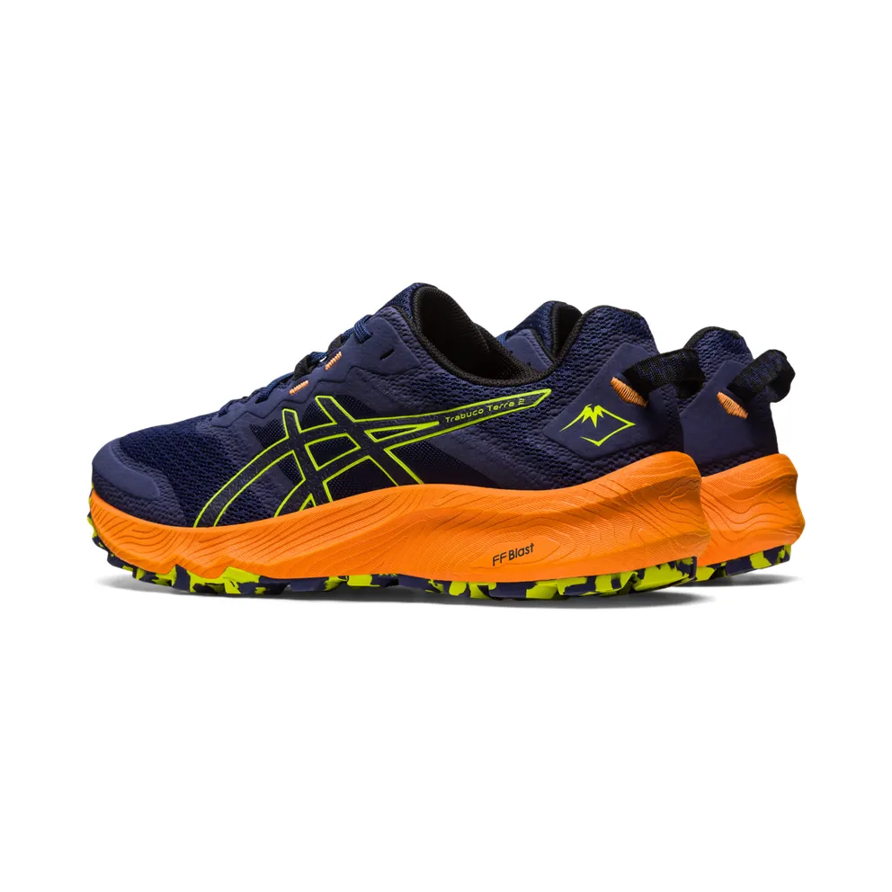 Asics Trabuco Terra 2 Deep Ocean/Neon Lime (1011B607.400)