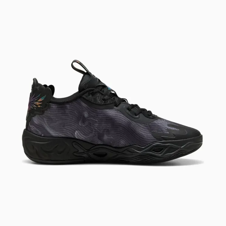 Puma LaMelo Ball MB.04 Lo Team Black Dark Amethyst (312174-01)