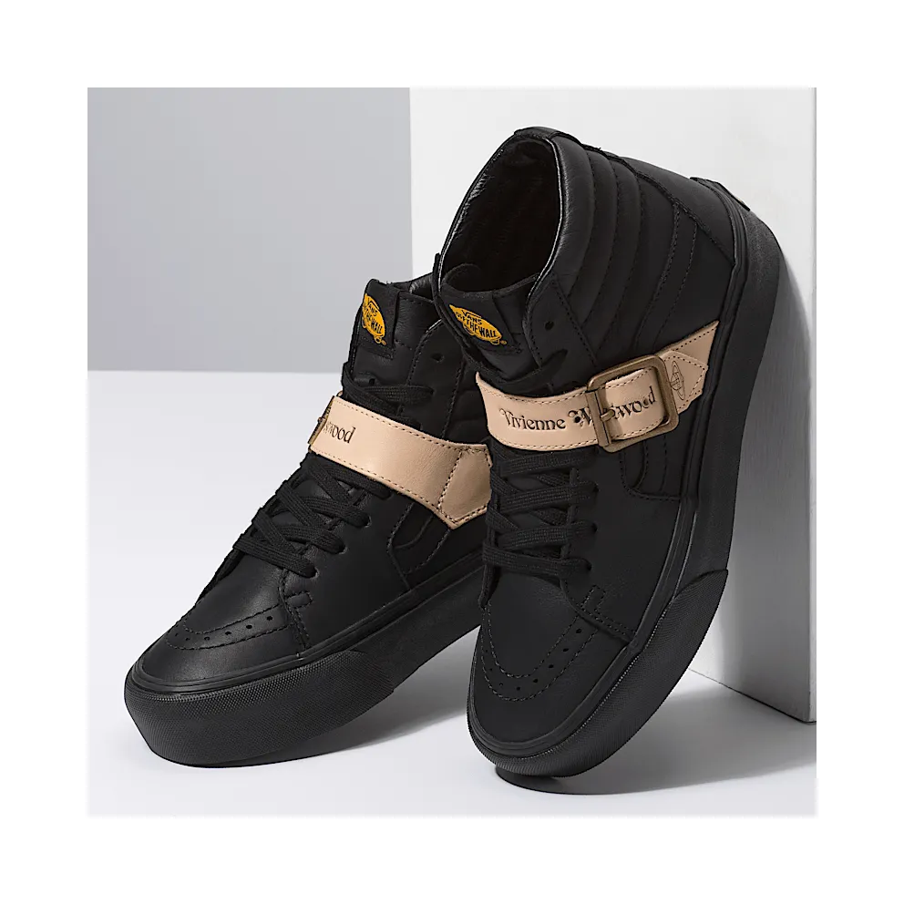 Vans Sk8-Hi Platform Vivienne Westwood Anglomania Buckle Black/Black (VN0A4BTUXKP)