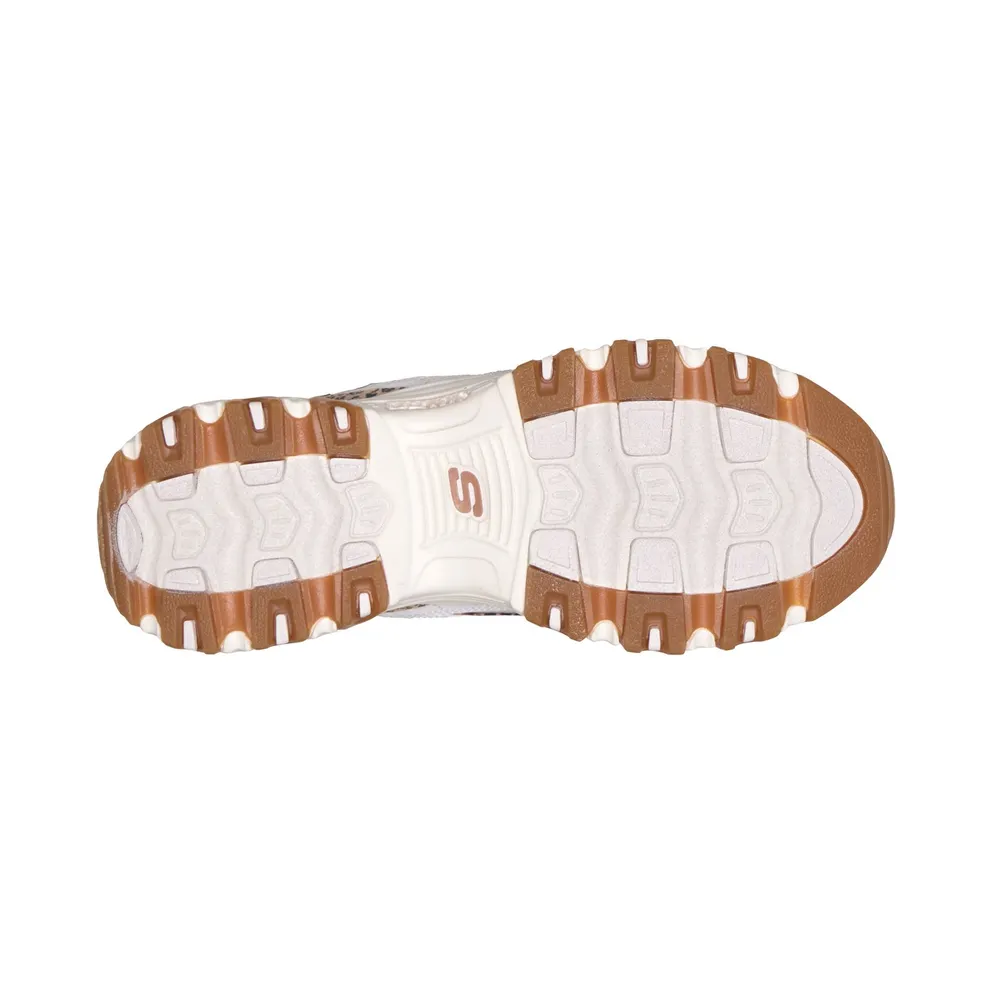 Skechers D’Lites – Wild Charm Sneaker White