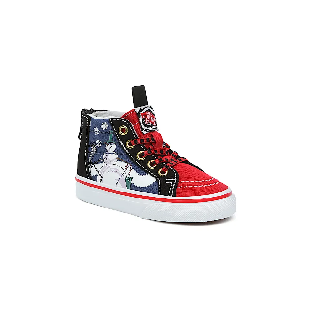 Vans Sk8-Hi Zip Nightmare Before Christmas Christmastown (TD) The Nightmare Before Christmas/Christmastown (VN0A4BV1T33)