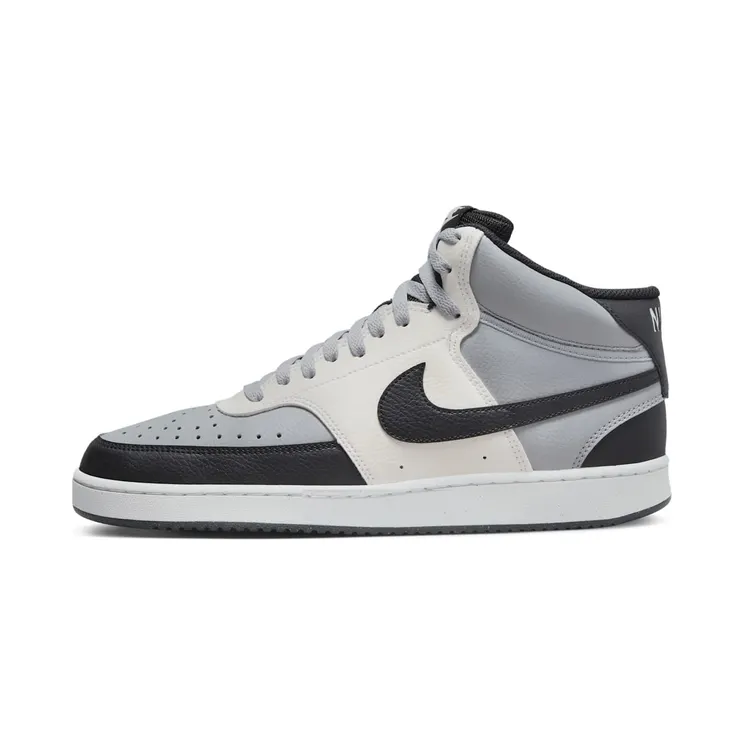 Nike Court Vision Mid Next Nature “Light Smoke Grey / Sail / Black” (DN3577-002)