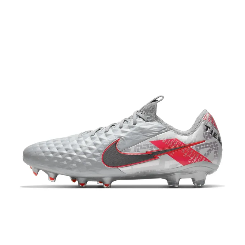 Nike Tiempo Legend 8 Elite FG Metallic Bomber Grey
