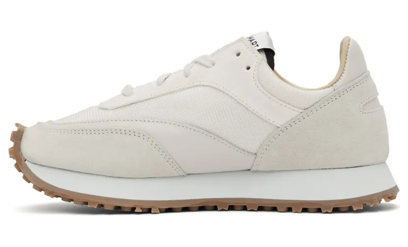 Spalwart Grey & Off-White Tempo Low Mesh Nappa Sneakers (51137500000) (3)