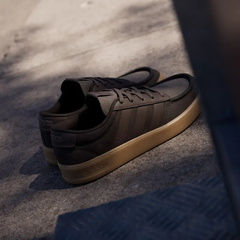 Adidas GRAND COURT 3.0 Shoes Dark Brown / Dark Brown / Earth Strata (KI7437)