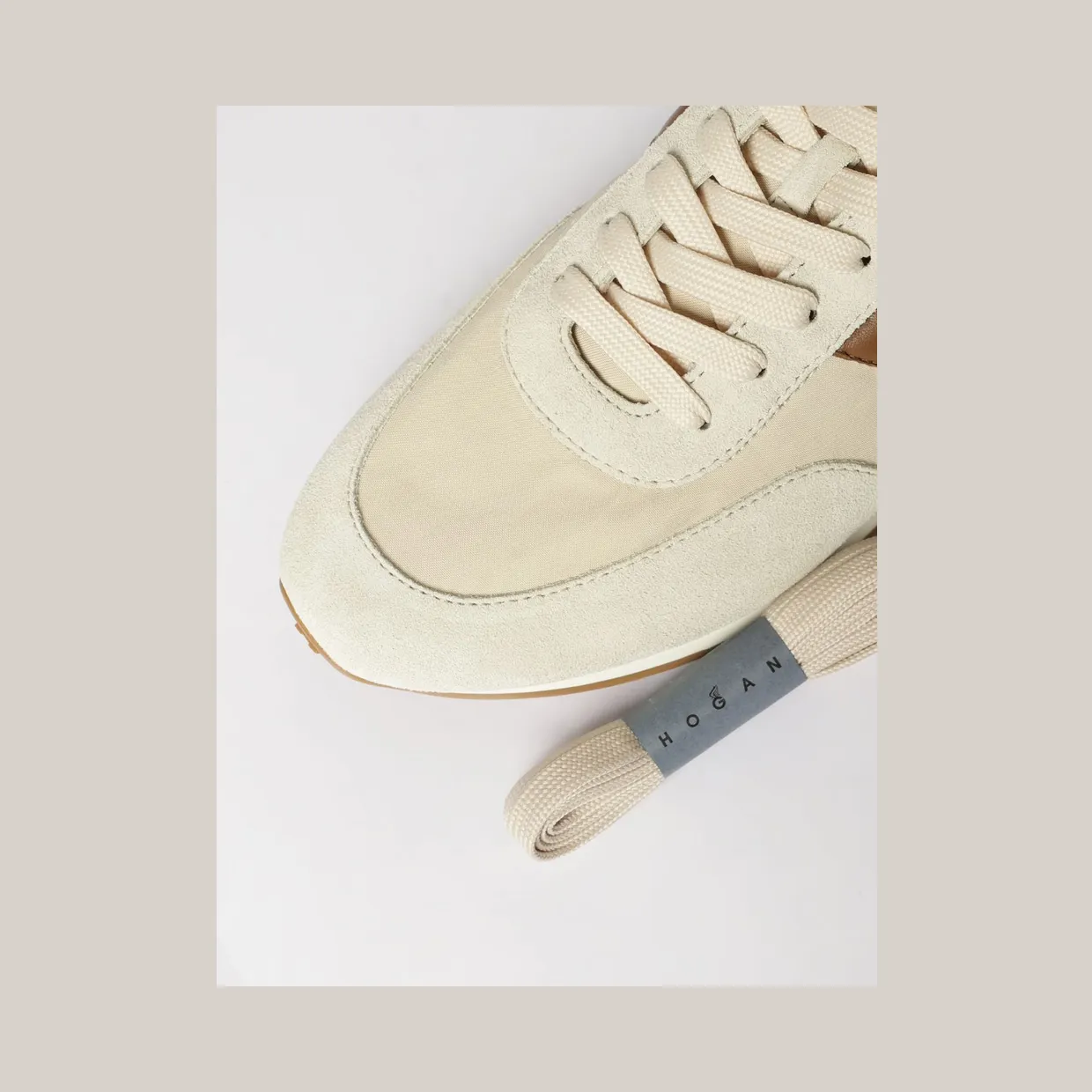 Hogan H699 Athletic Sneakers Beige (HXM6990FZ90UZA793K) (3)