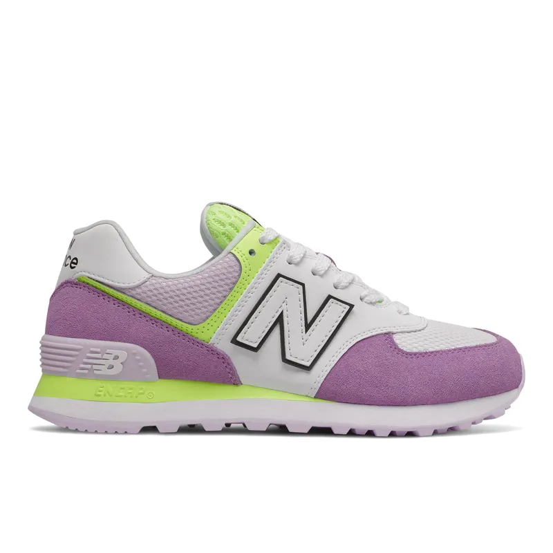New Balance New Balance Purple/Yellow (WL574GY2)