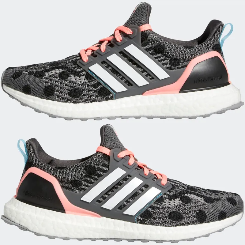 adidas Ultraboost 5 DNA Grey Five / Cloud White / Acid Red (GZ0399)