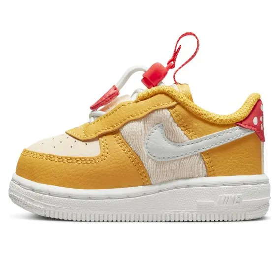 Nike Force 1 Toggle SEen voor baby’s/peuters Geel (DQ0366-700)