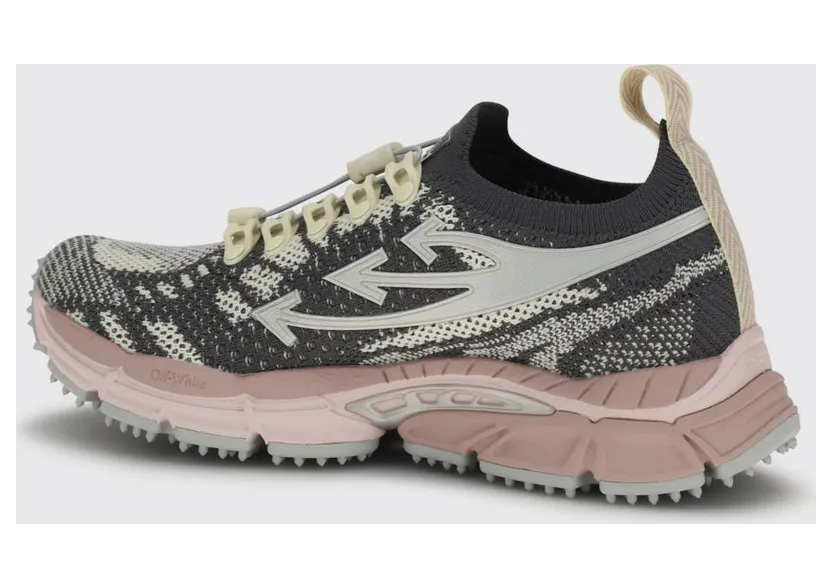 Off-White Be Right Back Jacquard Knit Sneakers Grey (OWIA28KS26FAB0010730) (2)