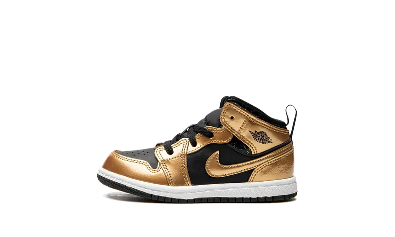 Jordan 1 Mid Se TD “Black / Metallic Gold” (DR6969-071)