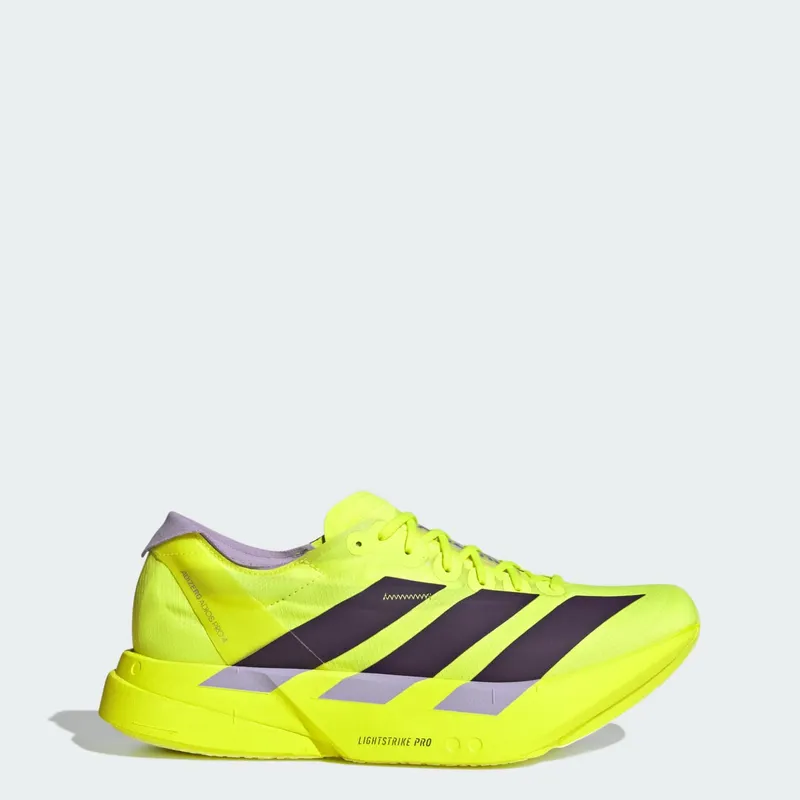 Adidas Adizero Adios Pro 4 Solar Yellow / Aurora Plum / Powder Plum (JP6623)