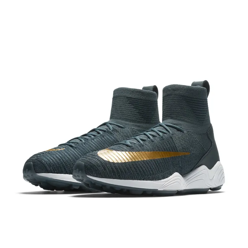 Nike Zoom Mercurial XI Flyknit FC Blue Fox/Metallic Gold Coin Blue Fox/Metallic Gold Coin (852616-400)