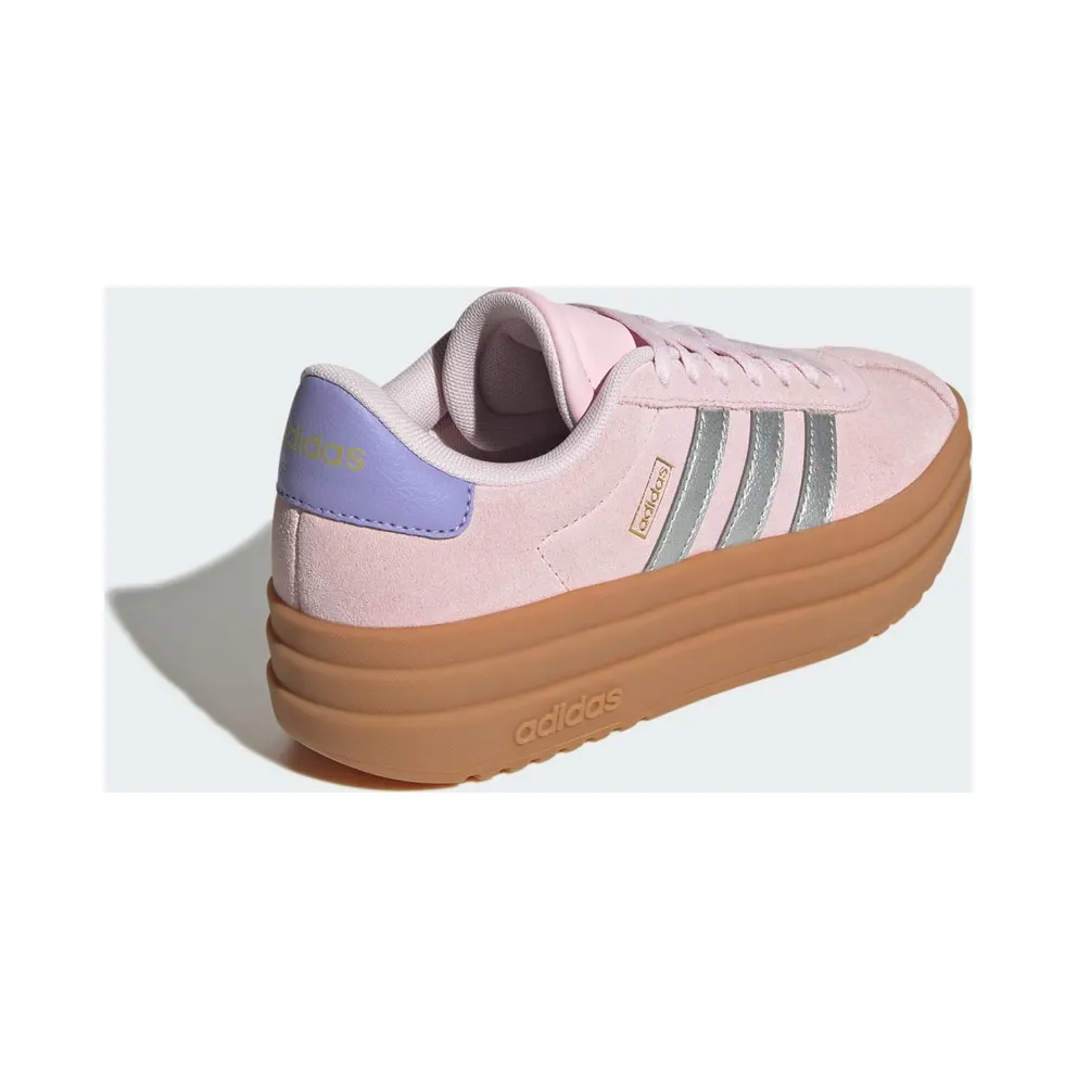 Adidas VL Court Bold Lifestyle Kids Clear Pink / Silver Metallic / Gold Metallic (JQ4556)