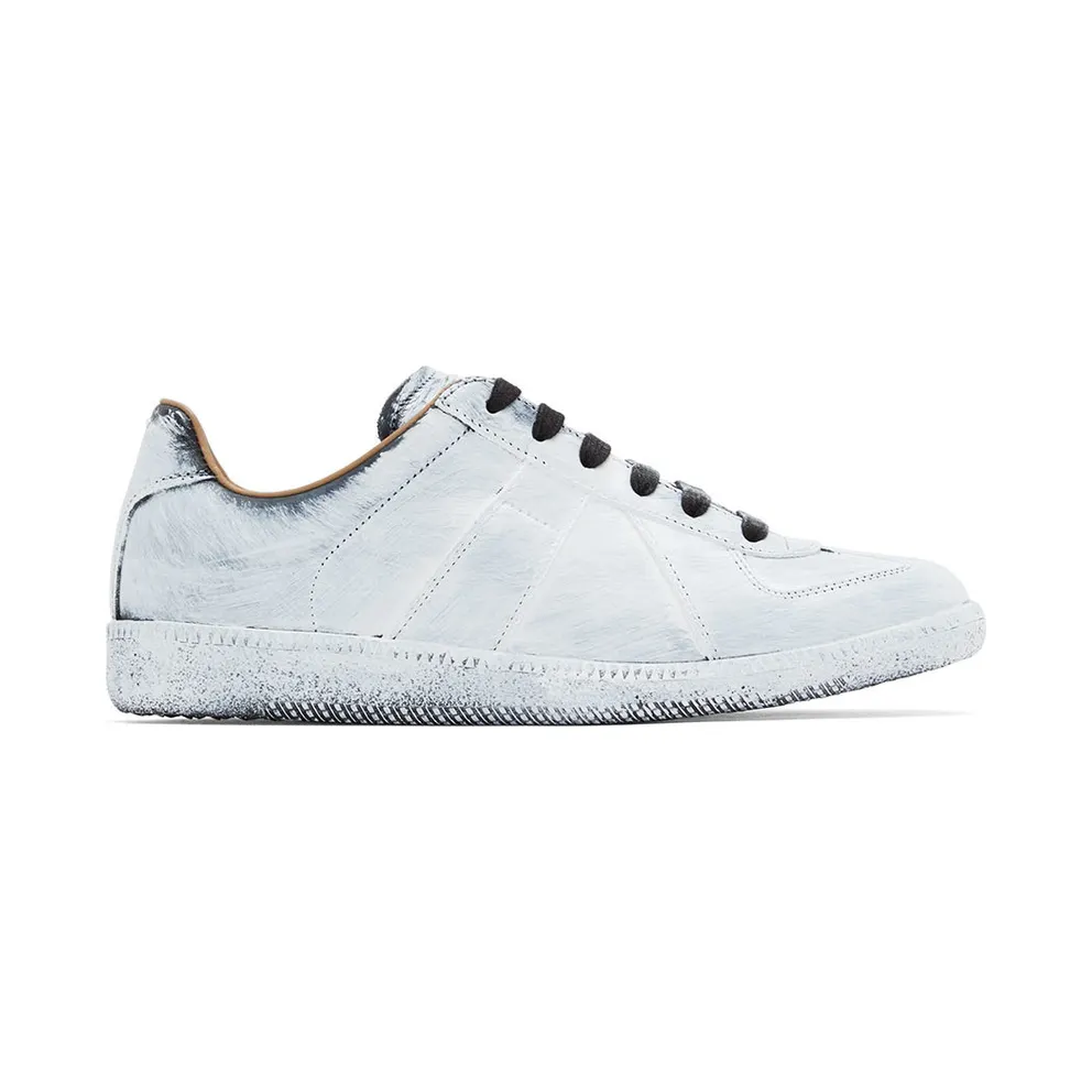 Maison Margiela Off-White Painted Replica Sneakers (S37WS0566 P4128)