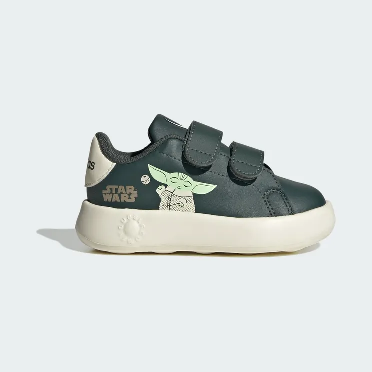Adidas Star Wars Advantage Shoes Kids Legend Ivy / Off White / Mist Jade (IH6258)