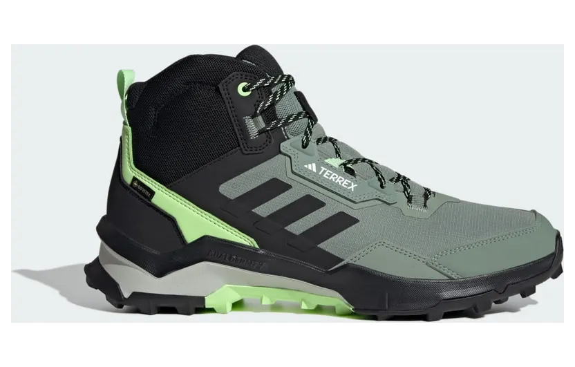 adidas Terrex AX4 Mid GORE-TEX Hiking Silver Green / Core Black / Crystal Jade (IE2581)