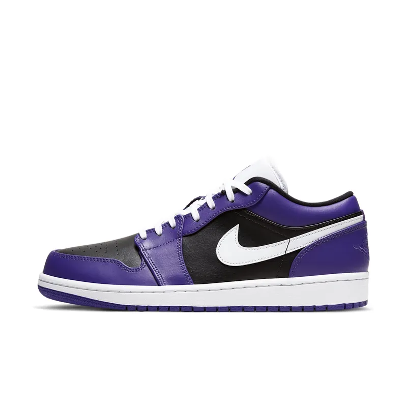 Air Jordan 1 Low Court Purple Black (2020) (553558-501)