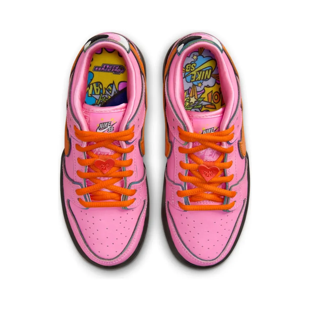 Nike SB Dunk Low TD “Powerpuff Girls – Blossom” (FZ3351-600)