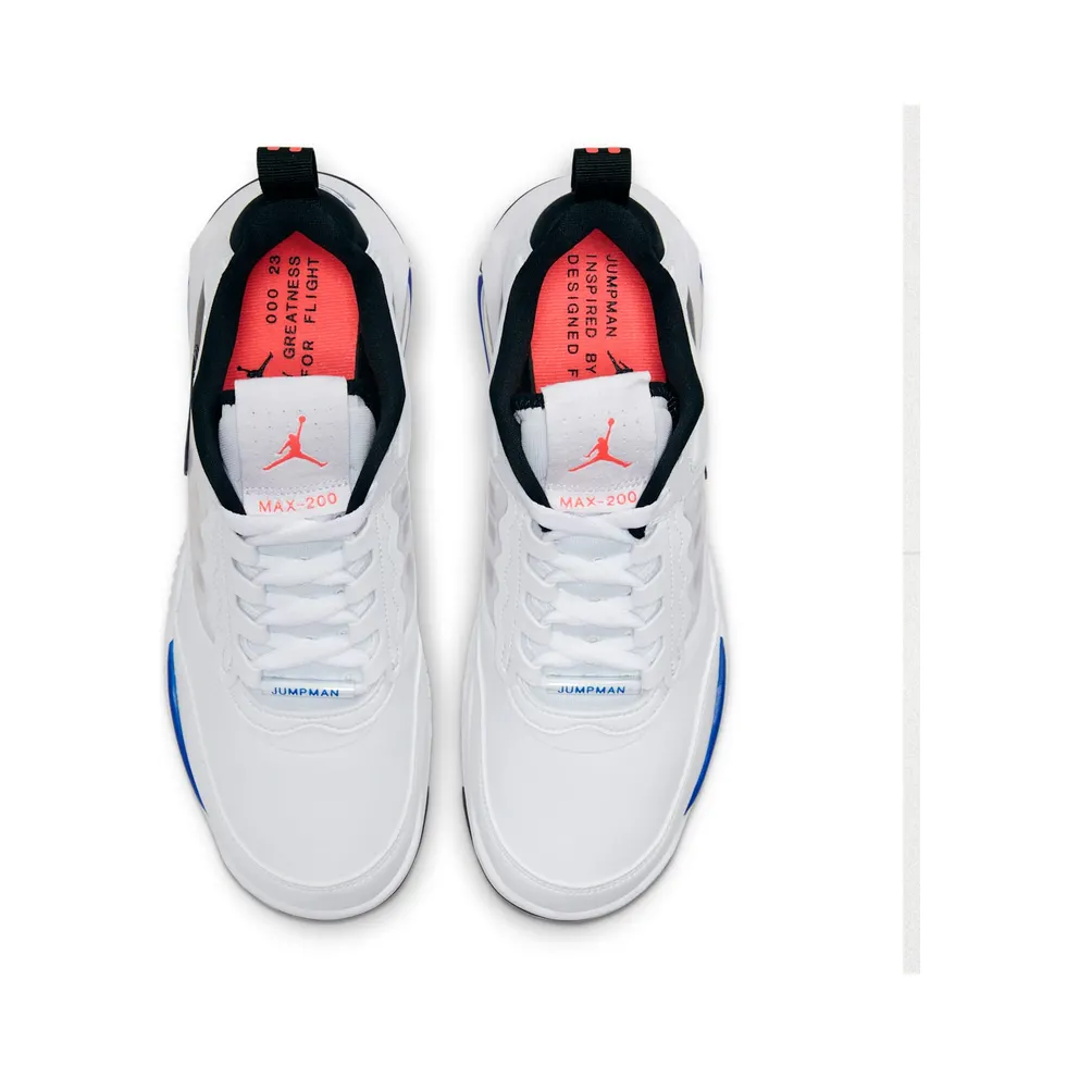 Nike Jordan Max 200 “White / Game Royal / Black / Hot Punch” (CD6105-104)