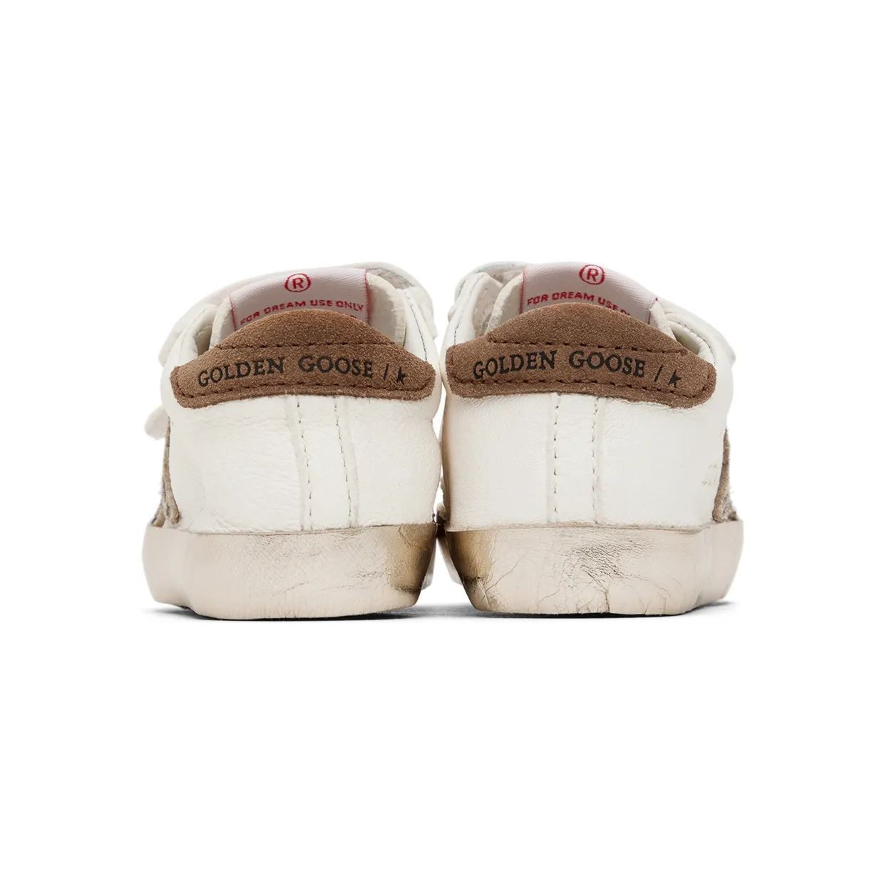 Golden Goose Baby White School Sneakers (GIF00166.F003283.11204) (2)