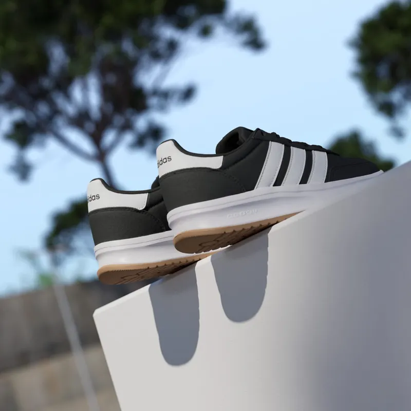 Adidas Run 70s 2.0 Kids Core Black / Cloud White / Gum (JI2265)