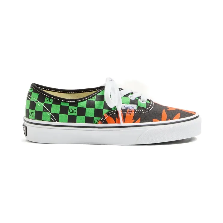 Valentino Garavani x Vans Checkerboard Tropical Leaves “Green” (WS0ND8XWF)