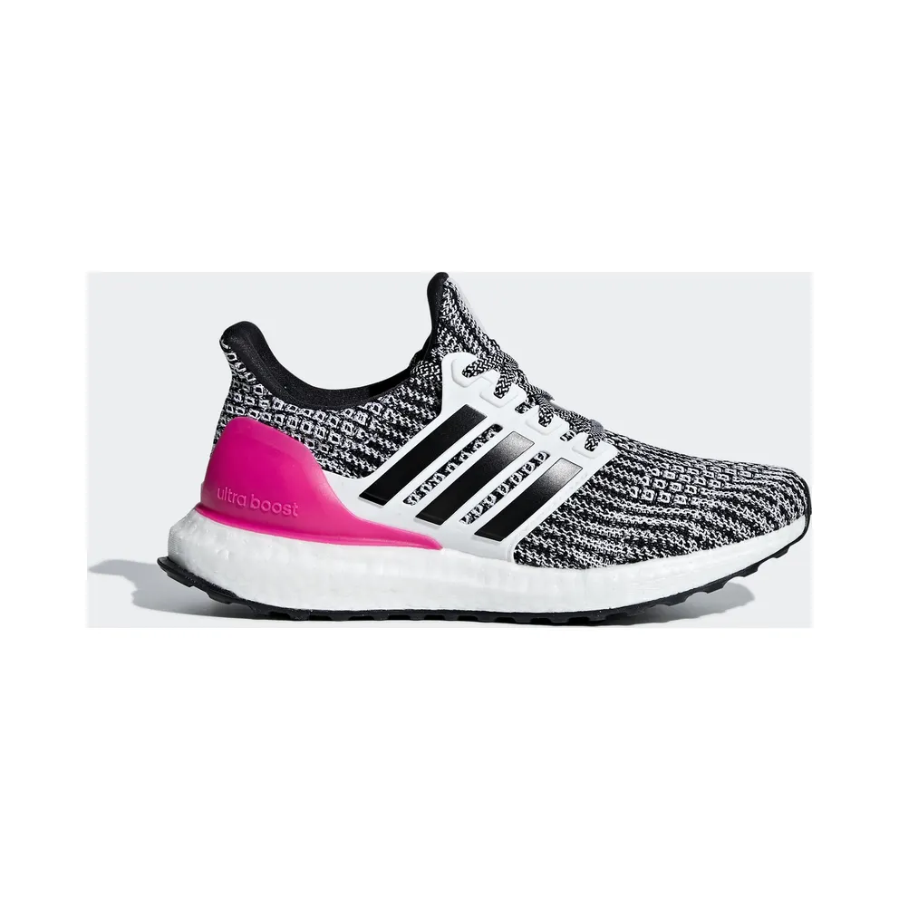 adidas Ultra Boost 4.0 White Black Pink (Youth)