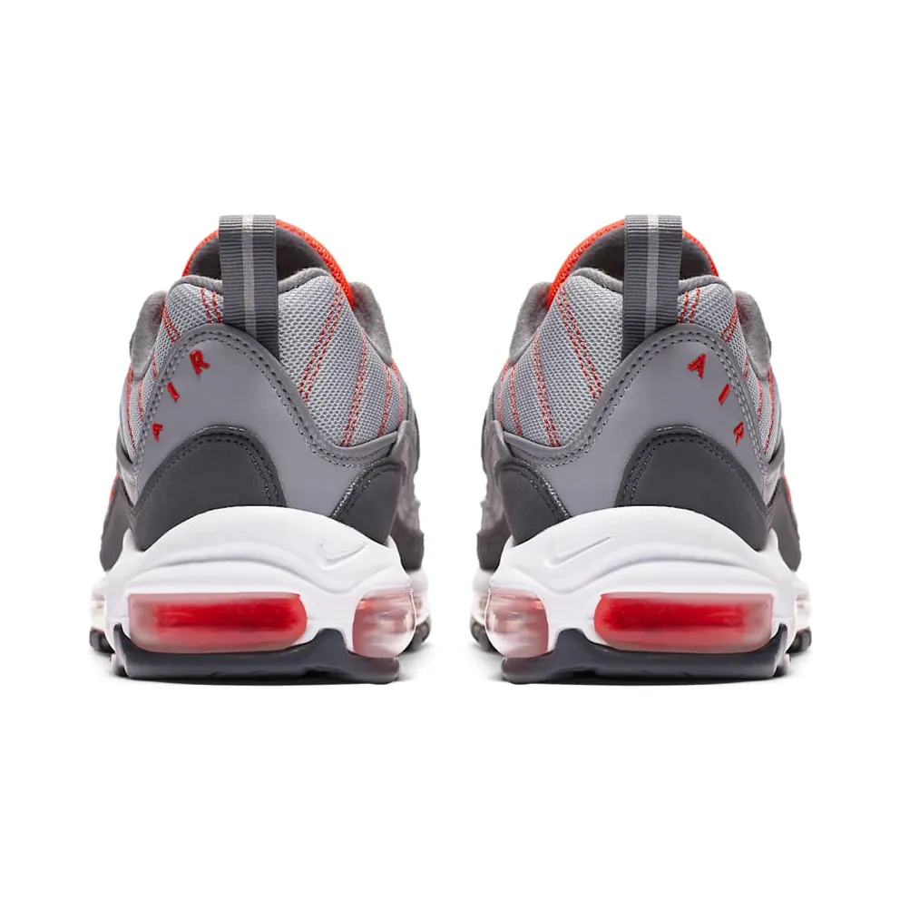 Nike Air Max 98 Wolf Grey Total Crimson (640744-006)
